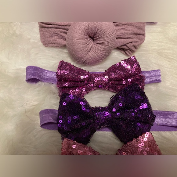 🎀( bundle 3 for $10)Set of 8 infant/toddler headbands - Picture 6 of 8